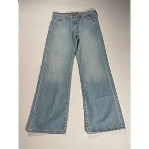 Levis 526 Nouveau Low Slouch Jeans Mens 10 MIS Light Wash Straight Leg Denim